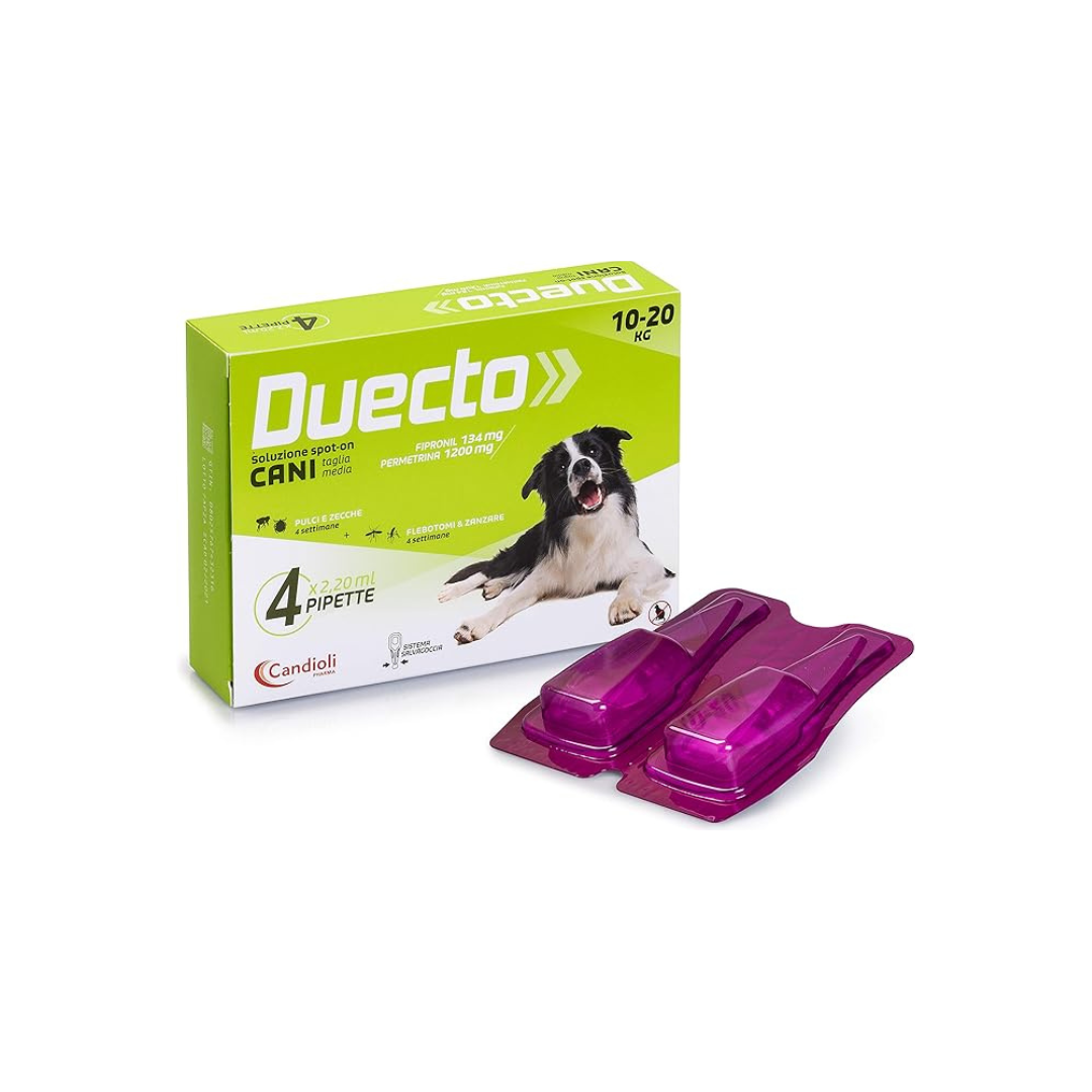 Duecto Antiparassitario - Pipette per Cani