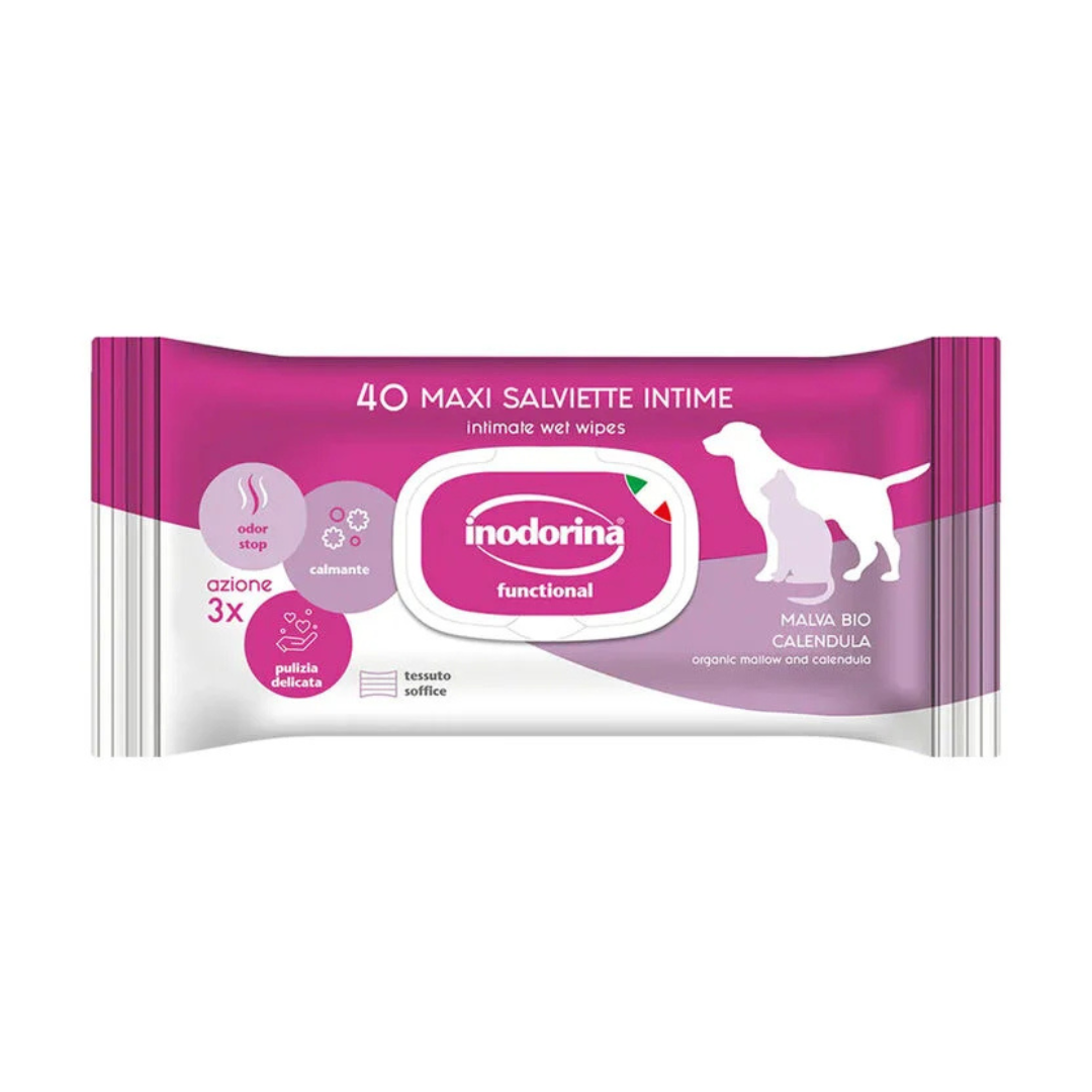 Inodorina Salviette Intime - 40pz Funzionale