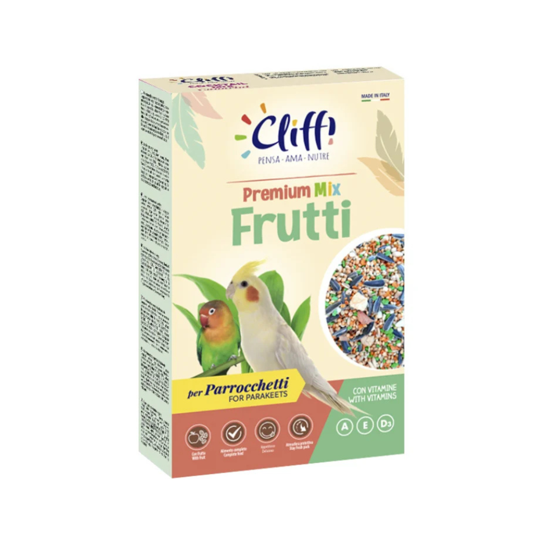 Cliffi Premium Mix Frutti - per Parrocchetti