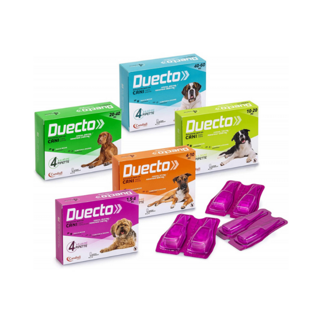 Duecto Antiparassitario - Pipette per Cani