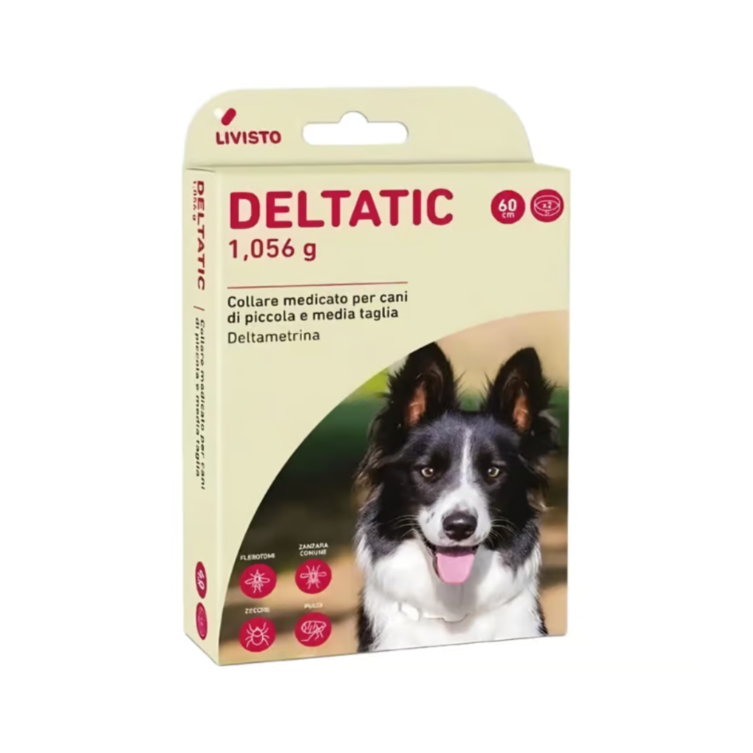Deltatic Collare medicato - Cani piccola/media taglia