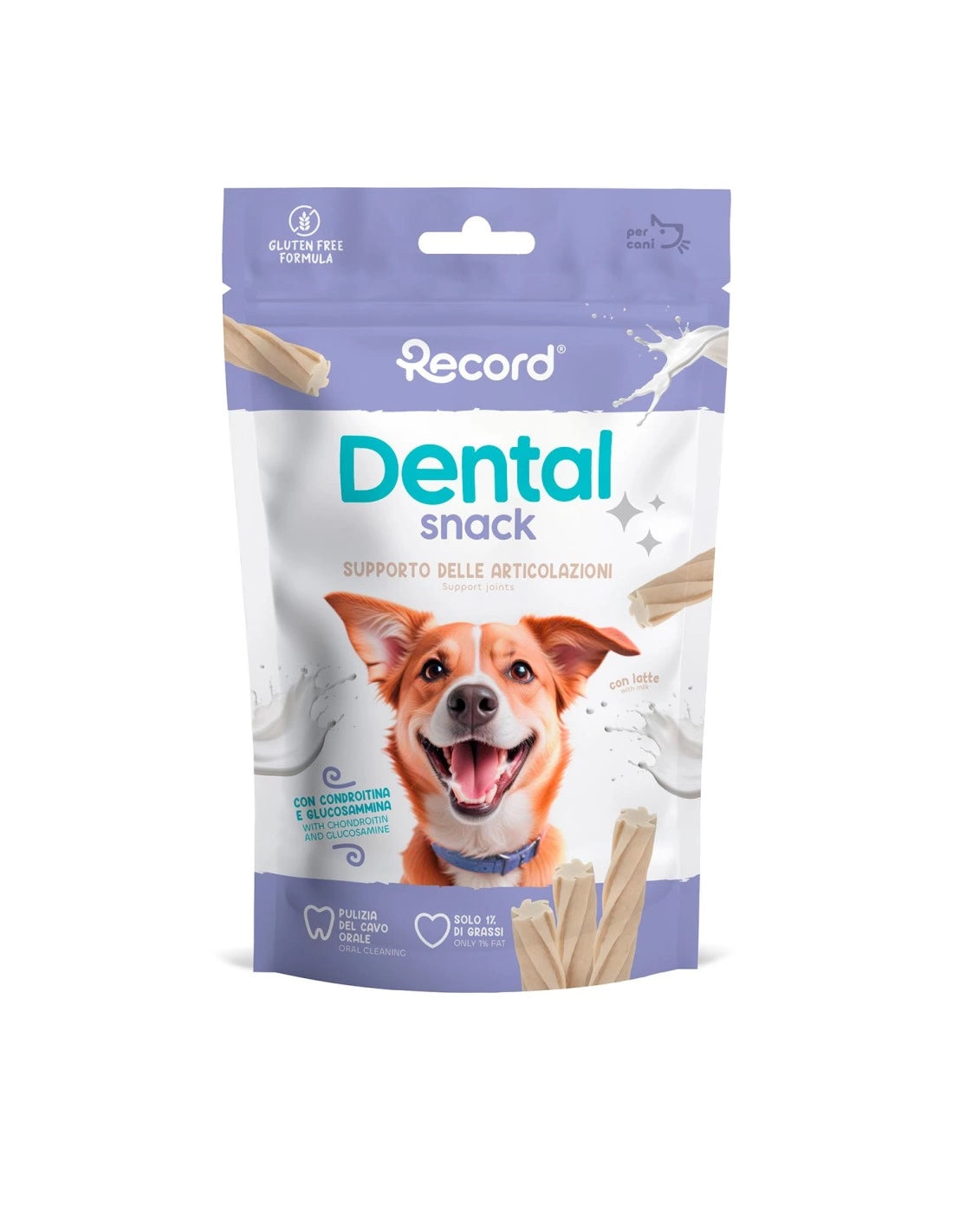 Dental snack Record - Girandole al latte