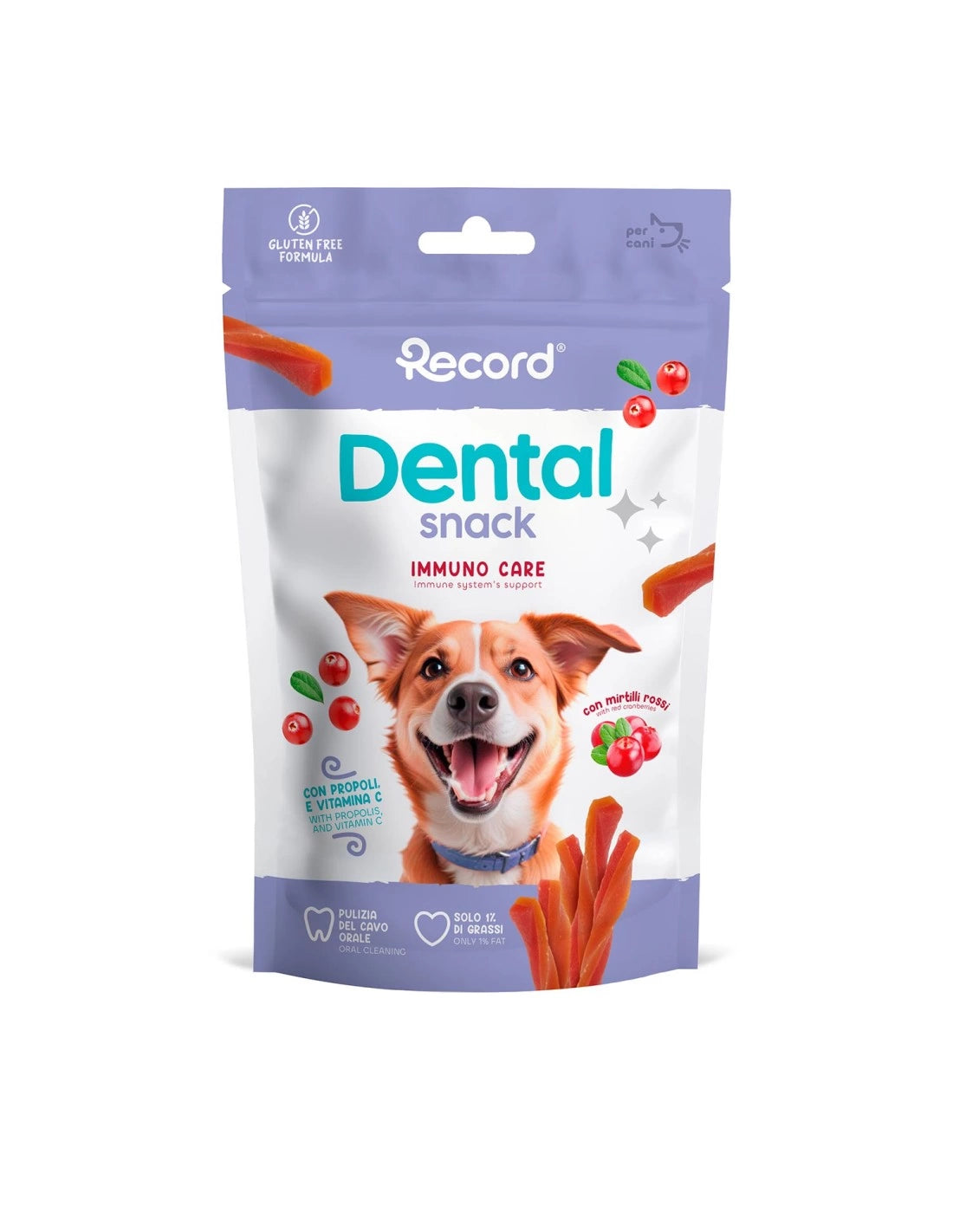 Dental snack Record - Girandole al latte